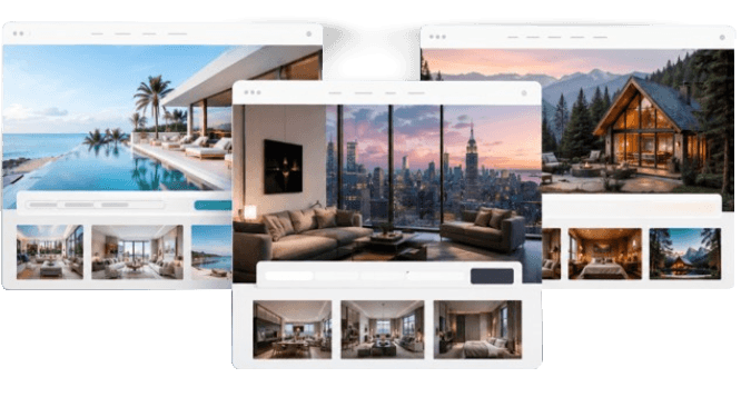 Selection of premium Vacation Rental Website templates